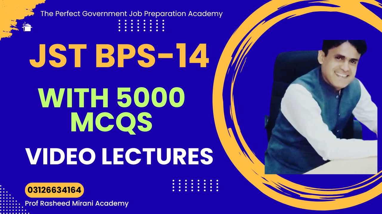 Junior Science Teacher BPS-14 — complete preparation